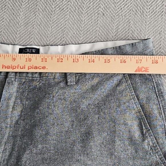 J Crew Shorts Men's Size 35W Gray 10" Inseam 100% Cotton Style 37202 Y2K Preppy - Picture 6 of 12